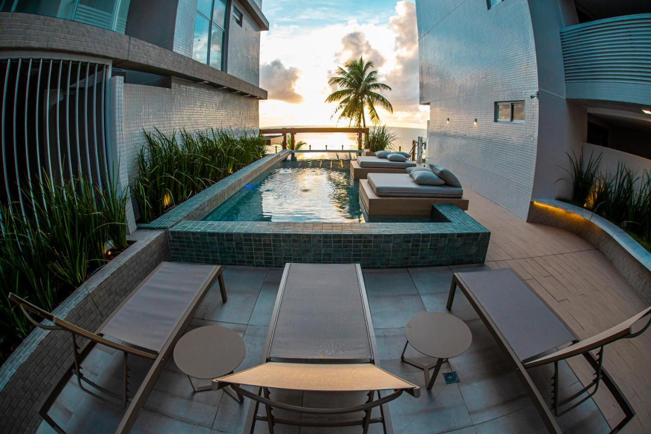 Apartamento Com Jacuzzi Na Beira Mar De Joao Pessoa No Branco Haus מראה חיצוני תמונה