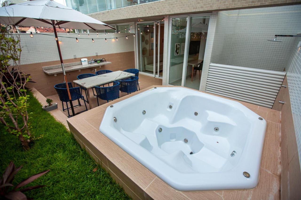 Apartamento Com Jacuzzi Na Beira Mar De Joao Pessoa No Branco Haus מראה חיצוני תמונה