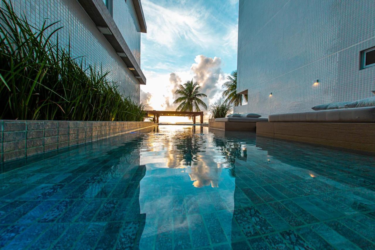 Apartamento Com Jacuzzi Na Beira Mar De Joao Pessoa No Branco Haus מראה חיצוני תמונה