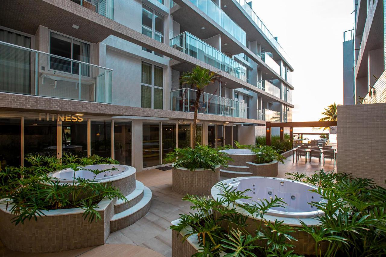 Apartamento Com Jacuzzi Na Beira Mar De Joao Pessoa No Branco Haus מראה חיצוני תמונה