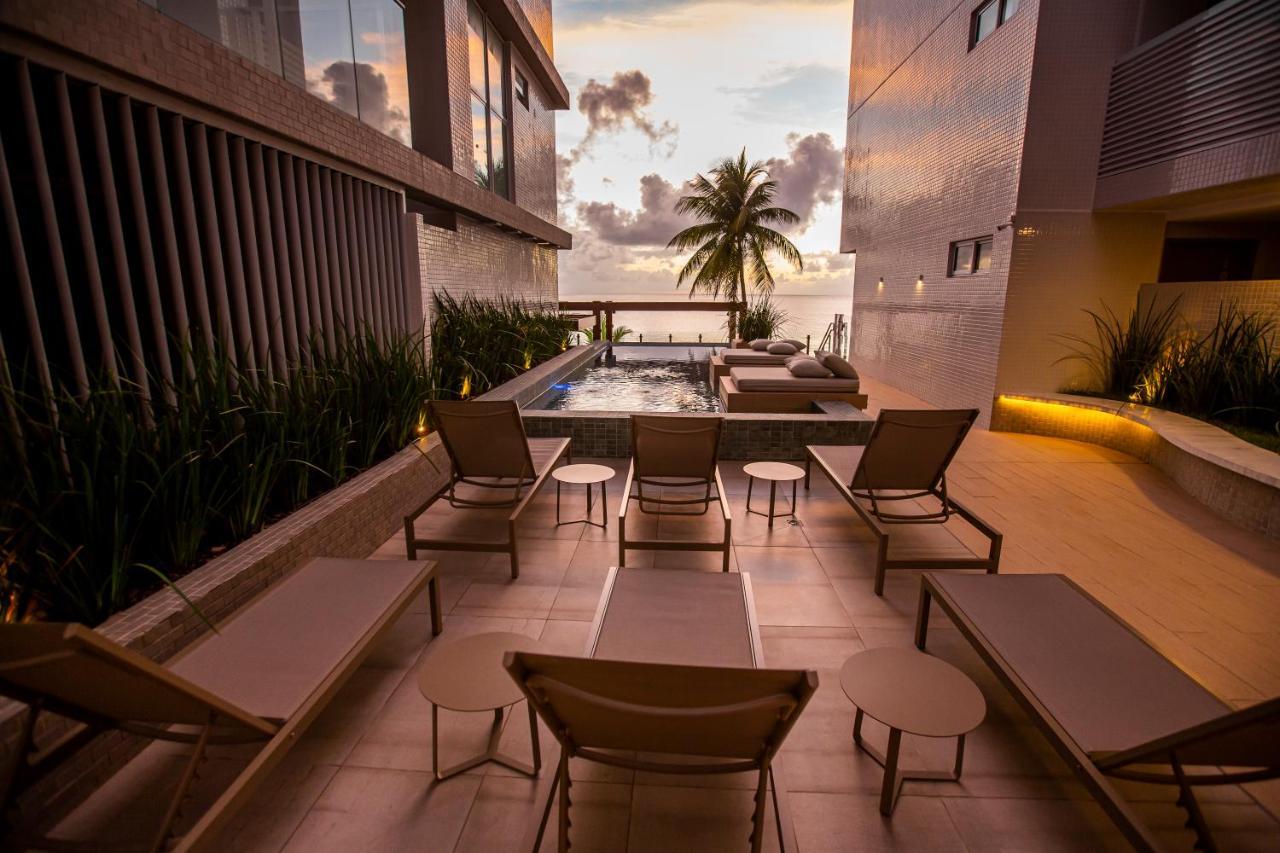 Apartamento Com Jacuzzi Na Beira Mar De Joao Pessoa No Branco Haus מראה חיצוני תמונה