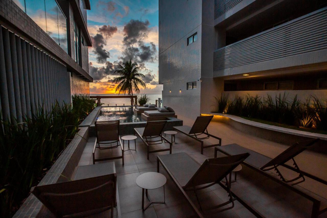 Apartamento Com Jacuzzi Na Beira Mar De Joao Pessoa No Branco Haus מראה חיצוני תמונה