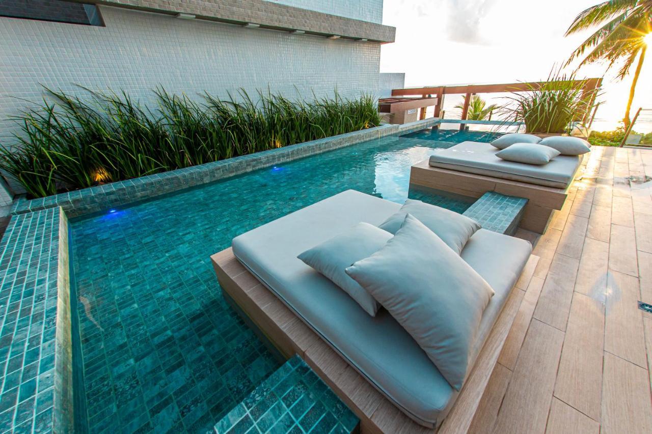 Apartamento Com Jacuzzi Na Beira Mar De Joao Pessoa No Branco Haus מראה חיצוני תמונה